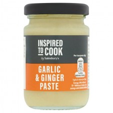 Sainsburys Inspired to Cook Garlic and Ginger Paste 90g