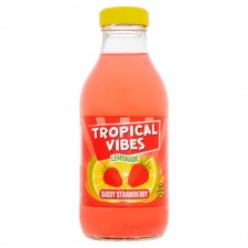 Tropical Vibes Lemonade Sassy Strawberry 300ml