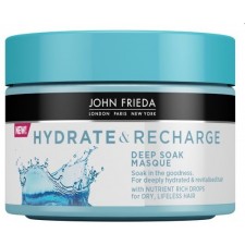 John Frieda Hydrate and Recharge Deep Soak Masque for Dry Lifeless Hair 250ml