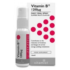 Vitamist Vitamin B12 1200µg Daily Oral Spray Summer Fruits Flavour 15ml