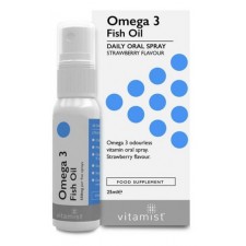 Vitamist Omega 3 Fish Oil Daily Oral Spray Strawberry Flavour 25ml