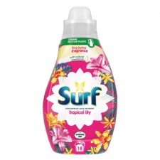 Surf Tropical Lily Concentrated Liquid Laundry Detergent 18 Washes 486ml