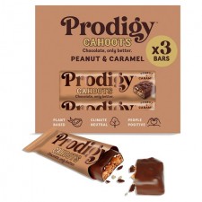 Prodigy Peanut and Caramel Cahoots Chocolate Bar Multipack 3 x 45g