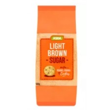 Asda Light Brown Sugar 500g