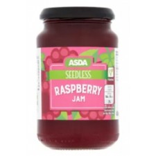 Asda Seedless Raspberry Jam 454g