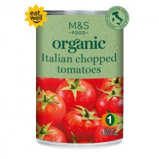 Marks and Spencer Organic Italian Chopped Tomatoes 400g 