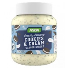 Asda Cookies and Cream Flavour Spread 350g