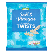 Asda Salt and Vinegar Twists 120g