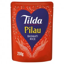 Tilda Steamed Pilau Basmati Rice 250g