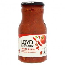 Loyd Grossman Tomato and Chilli Pasta Sauce 660g