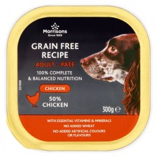Morrisons Premium Pate With Chicken For Adult Dogs 300g