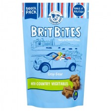 Brit Bites Natural Baked Dog Treats With Country Vegetables 175g