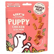 Lilys Kitchen Dog Puppy Chicken and Salmon Nibbles 70g