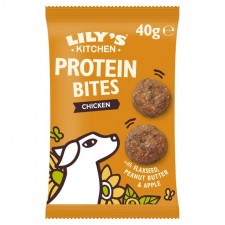 Lilys Kitchen Dog Chicken Protein Bites 40g