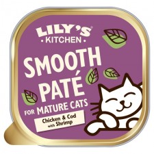 Lilys Kitchen Chicken and Cod with Shrimp Pate for Mature Cats 85g