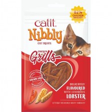 Catit Nibbly Grills Chicken and Lobster Cat Treat 30g