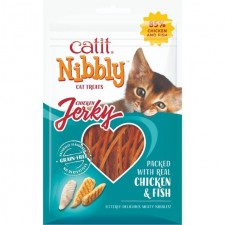 Catit Nibbly Jerk Chicken and Fish Cat Treat 30g