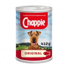 Chappie Adult Wet Dog Food Tin Original in Loaf 412g