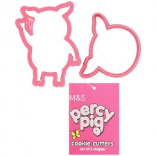 Marks and Spencer Percy Pig Cookie Cutters 40g