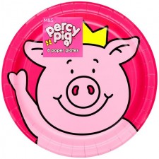Marks and Spencer Percy Pig Paper Plates 8 per pack