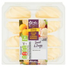 Sainsburys Summer Edition 8 Lemon Flavour Meringues