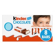 Retail Pack Kinder Chocolate Small Bars 10 x 8 Pack