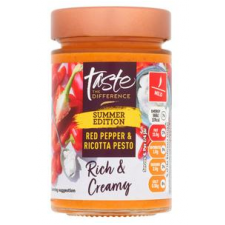 Sainsburys Summer Edition Spicy Red Pepper and Ricotta Pesto 190g