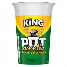 King Pot Noodle Chicken and Mushroom 114g
