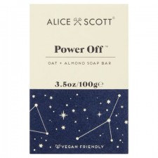 Alice Scott Power Off Oat and Almond Soap Bar 100g