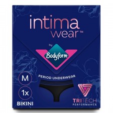 Intimawear By Bodyform Bikini Black Size Medium