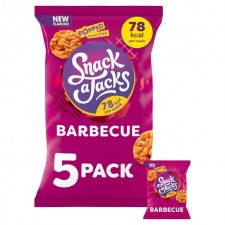 Snack a Jacks Barbecue Rice Cakes 5 Pack