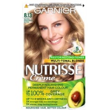 Garnier Nutrisse 8.13 Medium Beige Blonde Permanent Hair Dye