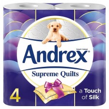 Andrex Toilet Tissue Quilts 4 Roll
