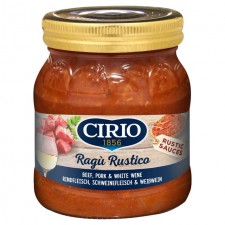 Cirio Beef Pork and White Wine Pasta Sauce Ragu 350g