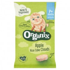 Organix Apple Rice Cake Clouds 40g