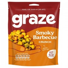Graze Crunch Snack Mix Smoky Barbecue 100g
