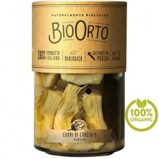 Bio Orto Organic Artichoke Hearts in Extra Virgin Olive Oil 350g