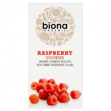 Biona Organic Raspberry Cookies 175g