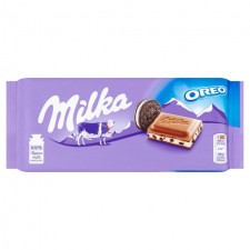 Milka Oreo Chocolate Bar 100g