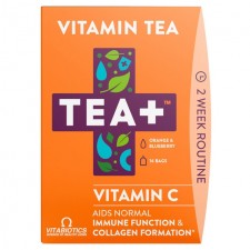TEA+ Vitamin C Infused Tea Orange and Blackberry 14 per pack