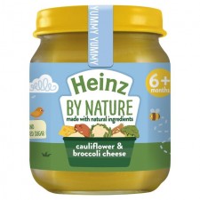 Heinz 6 Month Cauliflower and Broccoli Cheese Jar 120g