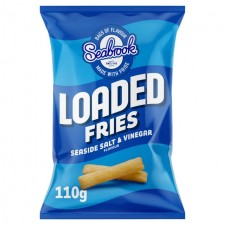 Seabrook Loaded Fries Seaside Salt and Vinegar Sharing Bag 110g