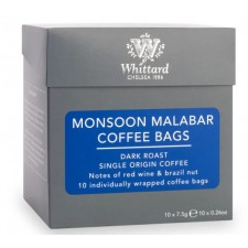 Whittard Monsoon Malabar 10 Coffee Bags