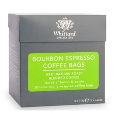 Whittard Bourbon Espresso 10 Coffee Bags