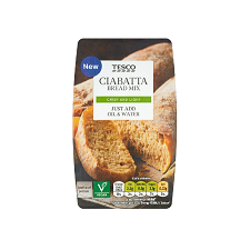 Tesco Ciabatta Bread Mix 500G 