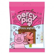 Marks and Spencer Percy Pig Phizzy Pigtails 170g