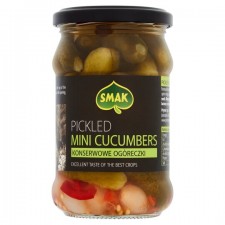 Smak Pickled Mini Cucumbers 300g