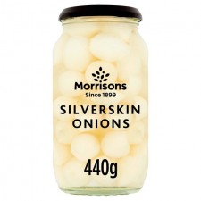 Morrisons Silverskin Onions 440g