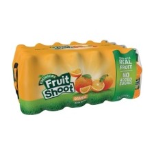 Retail Pack Robinsons Fruit Shoot Apple and Blackcurrant No Added Sugar 12 x 275ml