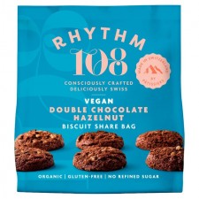 Rhythm108 Ooh La La Tea Biscuits Double Choco Hazelnut 135g